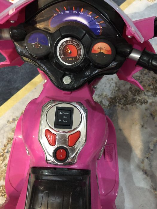 Skuterek elektryczny SZOMIK różowy