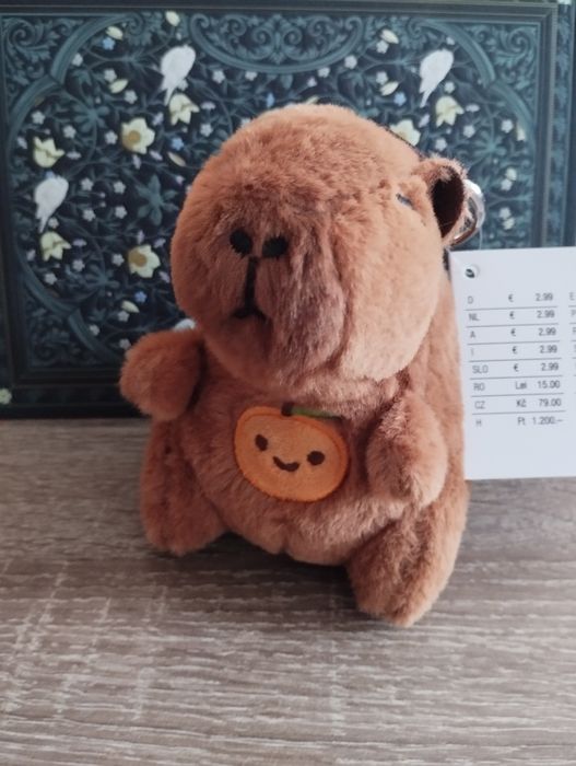 Pluszowy brelok breloczek kapibara nowy 12cm