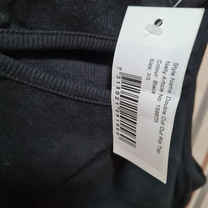 NLY trend bluzka koszulka top odkryty wycięty r. XS XXS