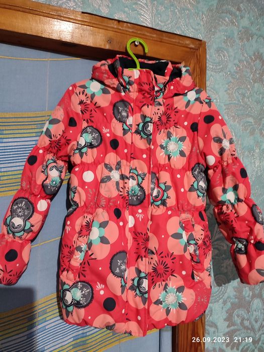 Продам куртка OUTVENTURE демисезонная, размер 122, б/у