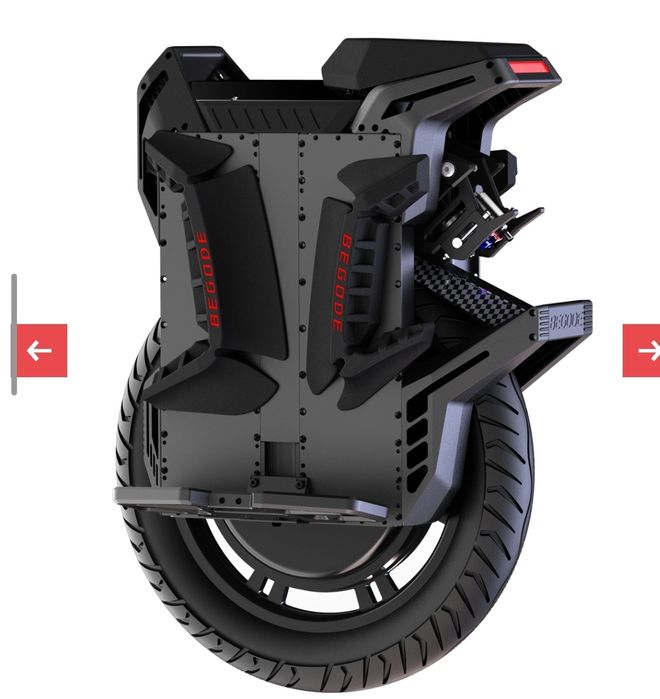 Begode X-Way Monociclo elétrico | Potência 4500W | Velocidade 62mph |