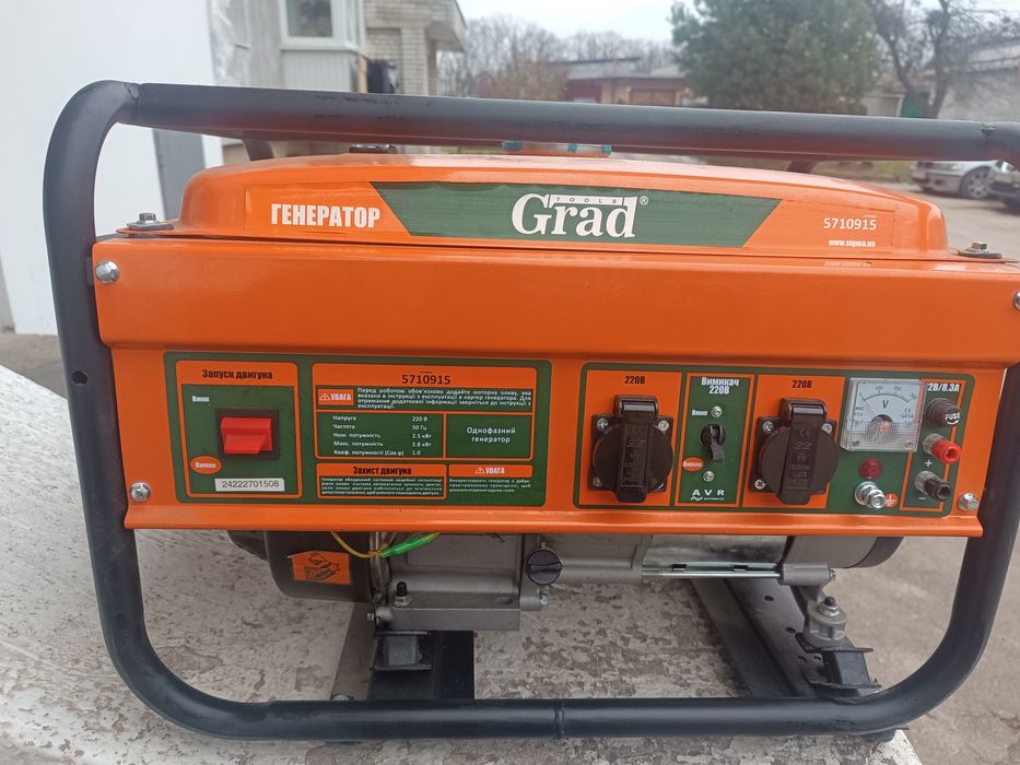 Продам генератор  3 кв