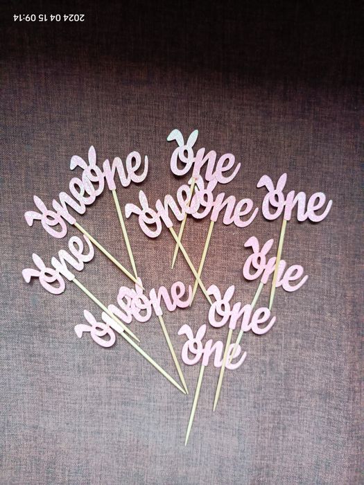 Girlanda napis Roczek Julci + piki