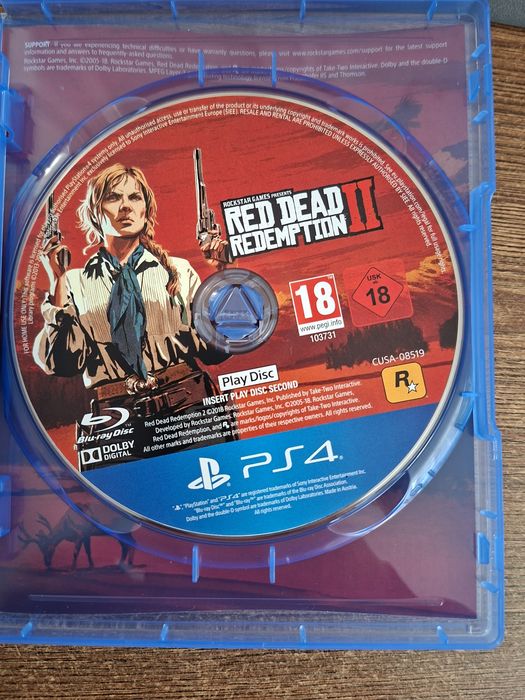 Диск з іграми на Sony Playstation 4