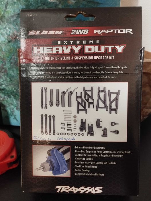 Traxxas Slash 2wd Magnum vxl, Fox edition