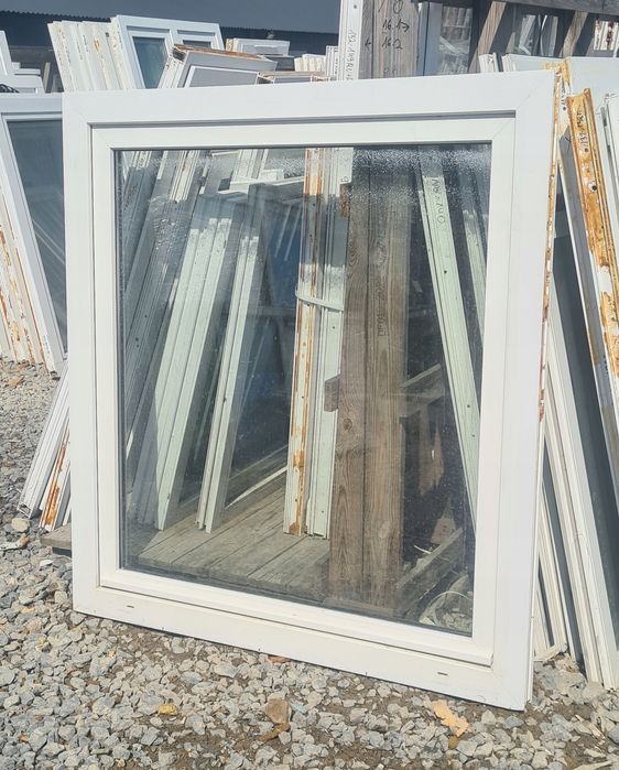 OKNA KacprzaK OKNO PCV 130X140 Używane Plastikowe Białe Lider Okna OLX