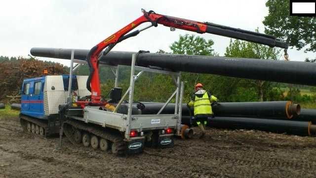Wynajem Terenowe wozidlo Bv206 ratrak hds gąsienice HDS KIPER amfibia