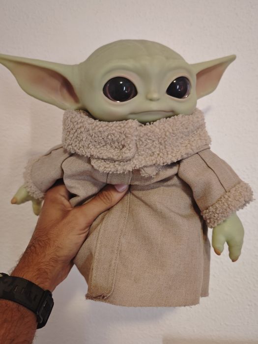 Peluche Grogu & The Mandalorian.