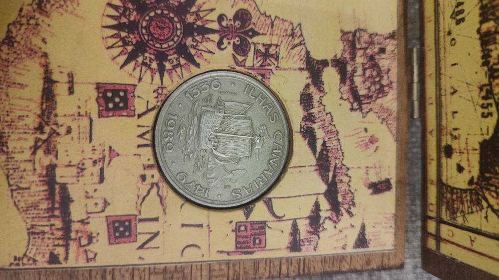 Caixa Madeira - 500 Anos de Descobertas