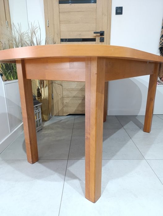 Stół do jadalni duży rozsuwany 160x80