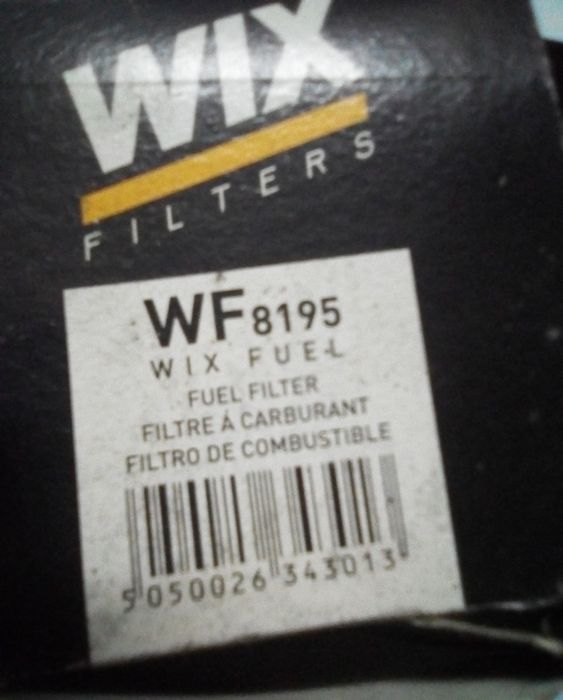 Filtro de gasóleo