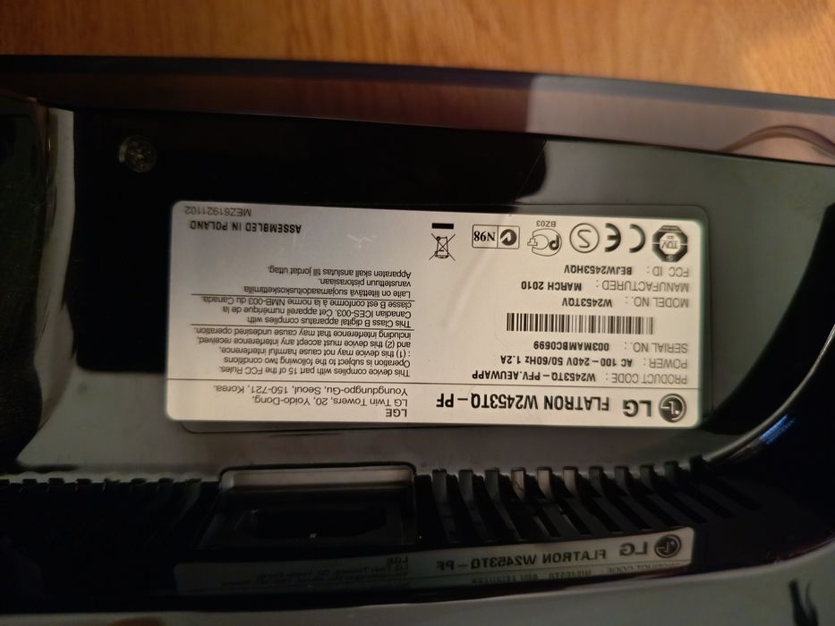 Monitor LG Flatron 24 polegadas