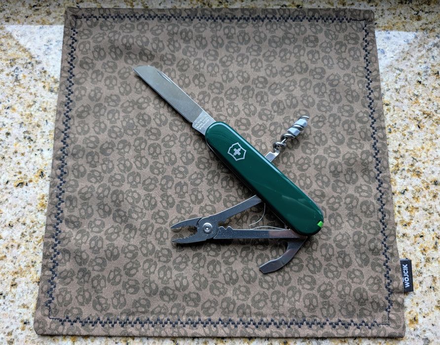 Scyzoryk szwajcarski victorinox mechanic 91mm  mod custom floral multitool