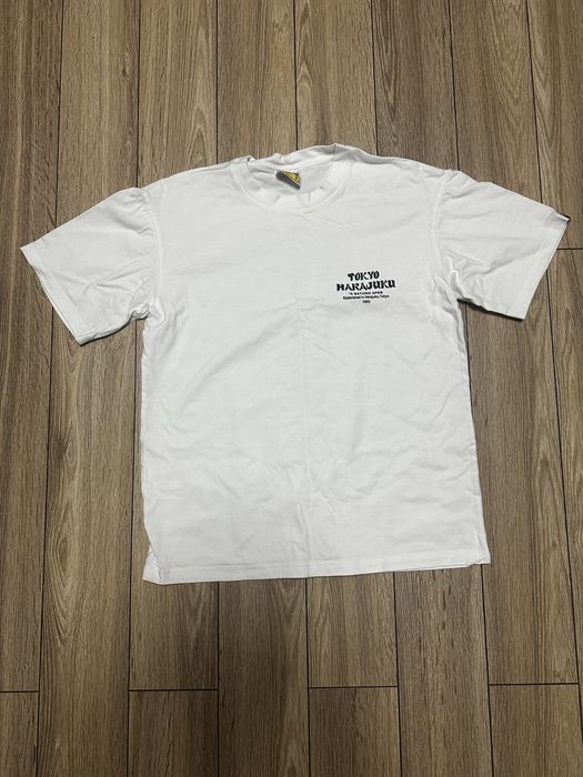 bape tee koszulka biala