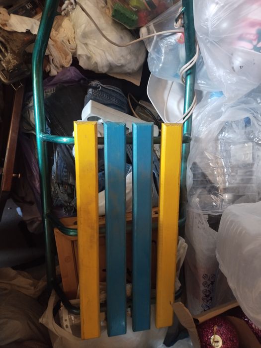 Санки детские металлические