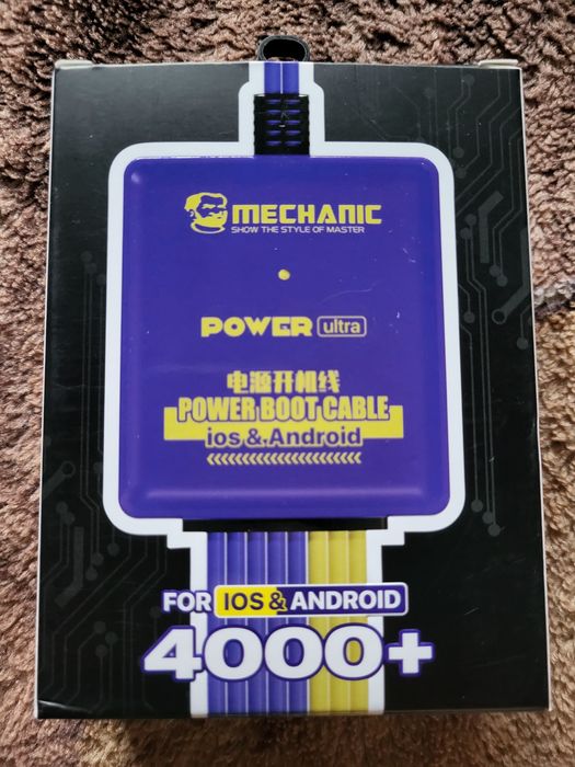 Механический кабель Power Ultra Anti-burning Boot для iPhone Android