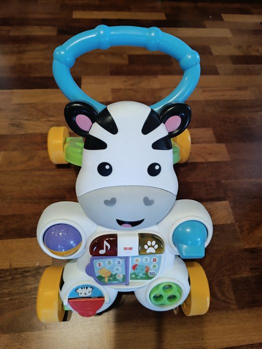 Chodzik pchacz interaktywny Zebra, Fischer Price