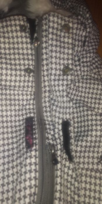 Зимняя термо куртка protest s-м  лыжная принт гусинная лапка