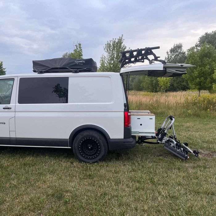 Bagażnik rowerowy na hak 4 rowery Thule ATERA MFT 66 kg Niemiecki