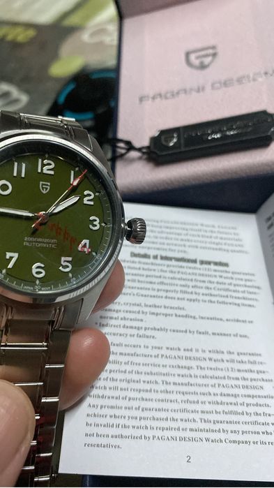 Relógio Automático Pagani Design PD-1717