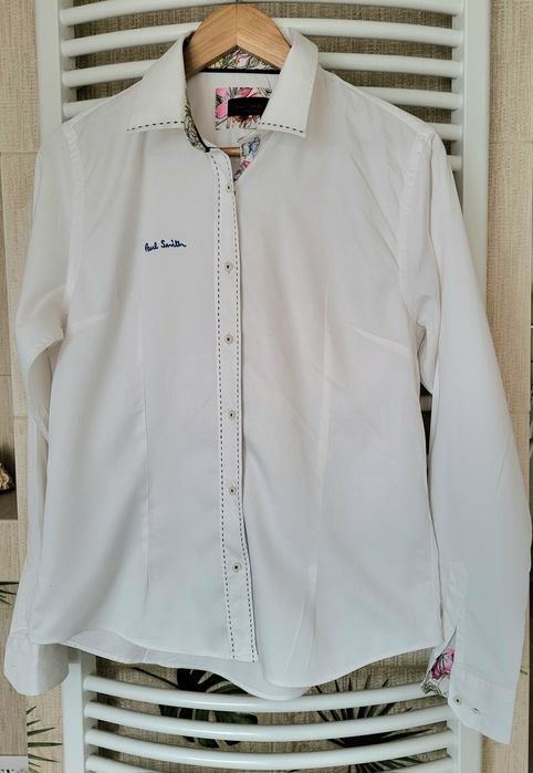 biała koszula z długim rękawem Paul Smith XL/42