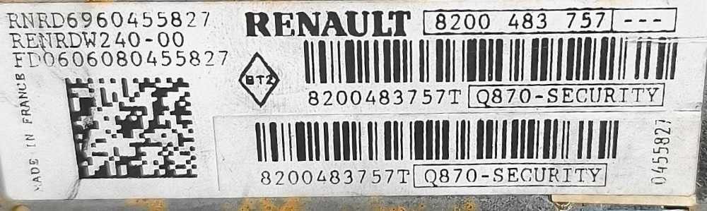Rádio / Auto Rádio RENAULT CLIO III (BR0/1, CR0/1) ano 2005