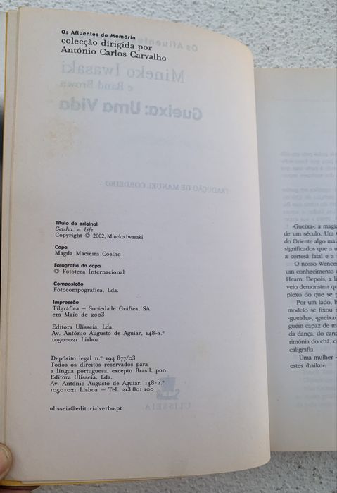 Gueixa, Uma Vida de Mineko Iwasaki