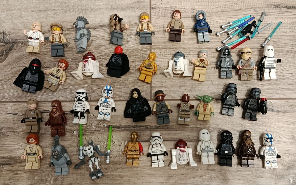 Kolekcja figurek Lego Star Wars  Palpatine Yoda Instrukcje Gratis