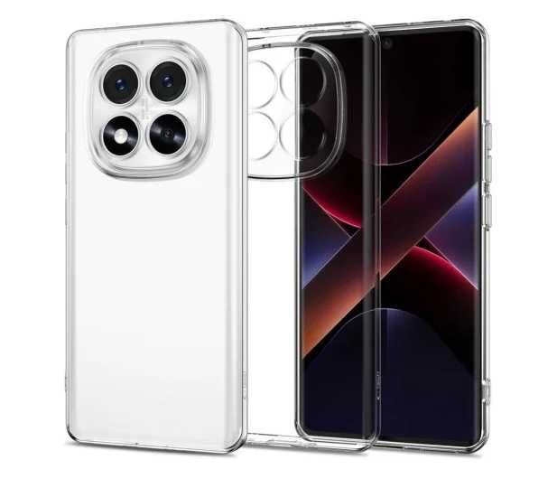 Etui Clear Case Silikon 2mm Pokrowiec Xiaomi Redmi Note 14 Pro+ 5G