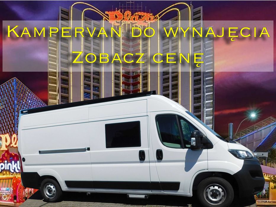Wynajem Campervan Fiat Ducato Kamper 4 osobowy 2 łóżka osobne Isofix