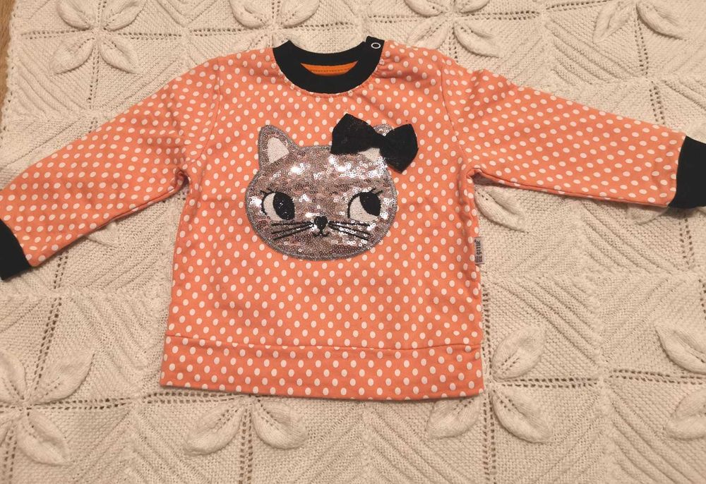 Bluza z kotkiem rozmiar 80