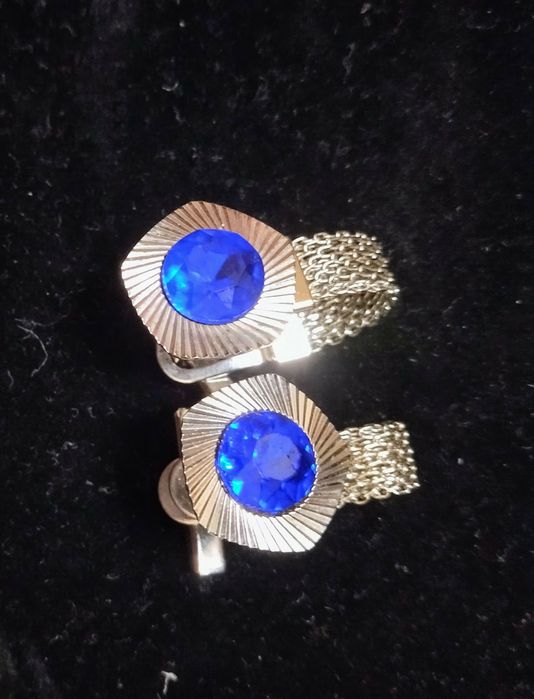 Запонки. Металлические. Производство СССР. Шикарный винтаж.