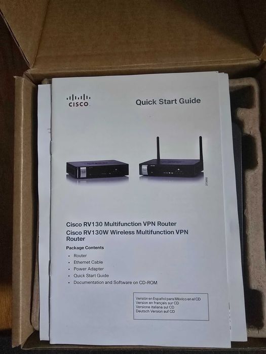 Router Firewall VPN Cisco RV130W424589546163415041
