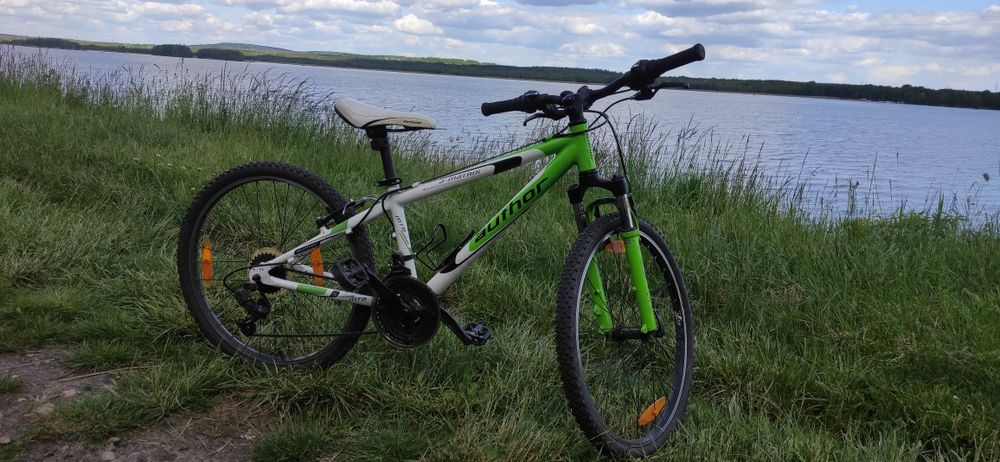 Rower górski firmy Author a-matrix 24" Dziecięcy 
Koła 24 całe 
Rama a