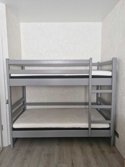 Двухъярусная кровать трансформер Соня двоярусне ліжко з масиву Вільхи.