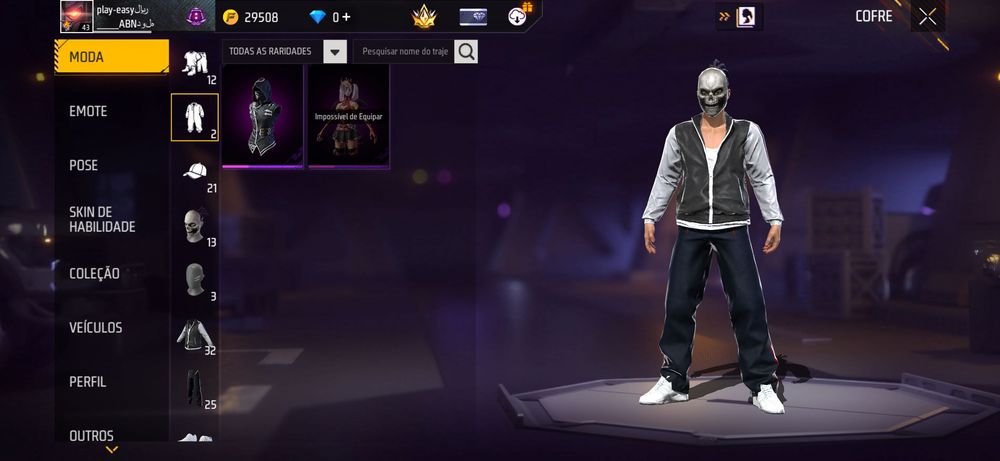 Conta de free fire