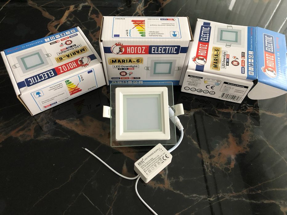 Світильник 6w врізний Хороз Марія Horoz Maria 6w