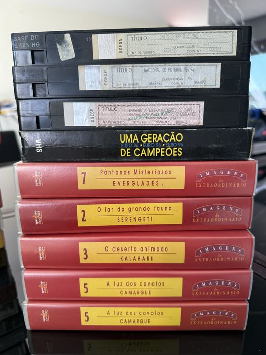 Coleção VHS Originais 80/90/00…