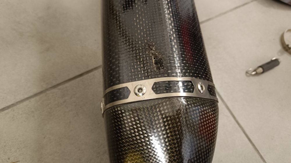 Kawasaki z900 AKRAPOVIC komplet z osłoną i obejma Polecam