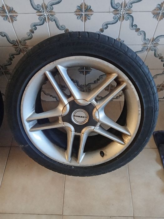 Jantes 17 borbet originais 5x100/5x112