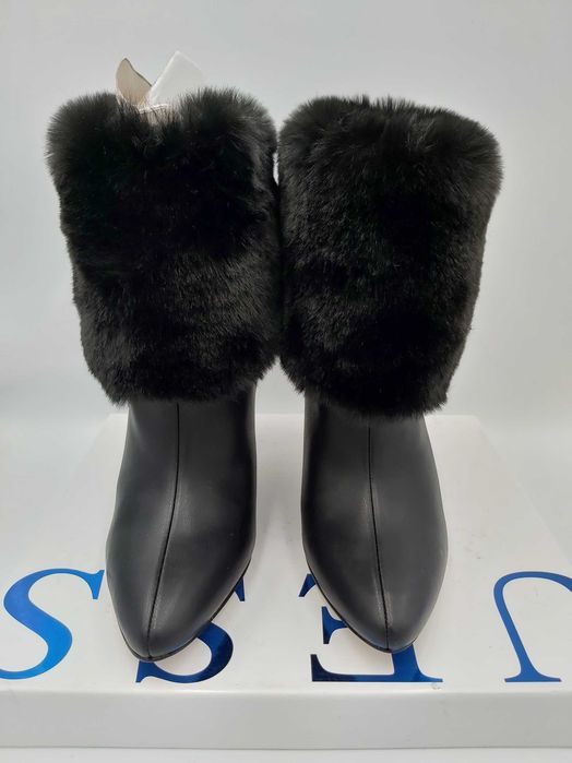 NOWE botki kozaki GUESS furto szpilki rozmiar 38
