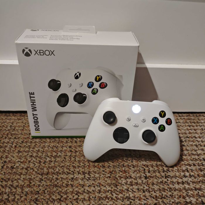 Oryginalny Pad Xbox Series S/X Robot White Xbox Series / Xbox One / PC