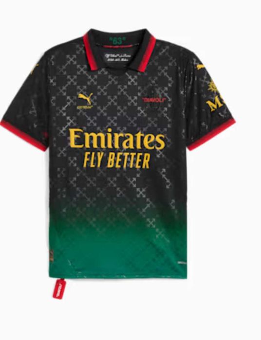 Koszulka męska PUMA x Off-White AC Milan 24/25
