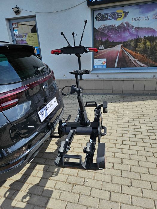 Bagażnik platforma rowerowa na hak SPINDER TX2 składana 2-3 rowery LED