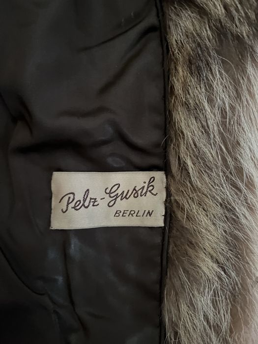 Futro skórzane retro