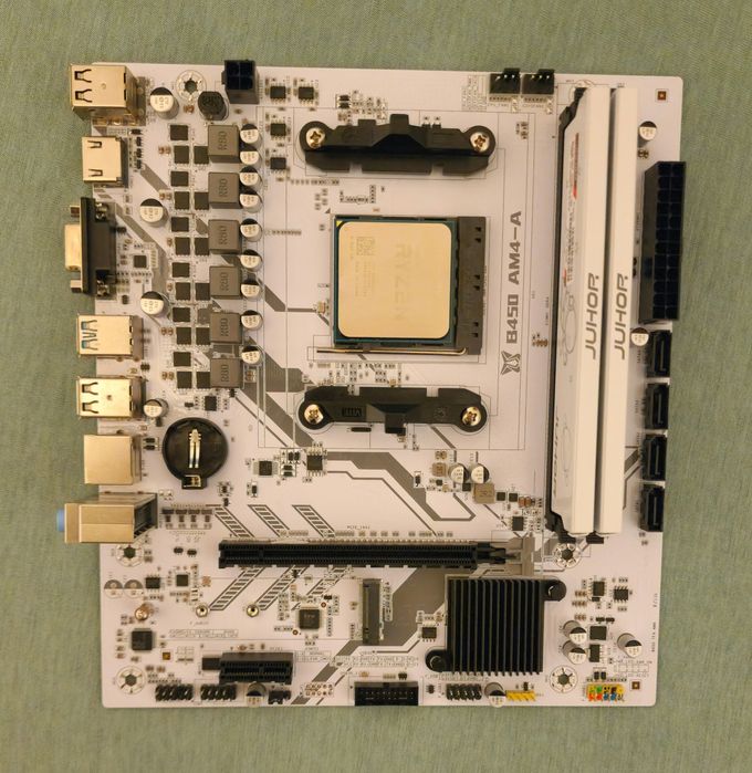 Комплект Ryzen 5 5500 + B450 + 16GB DDR4