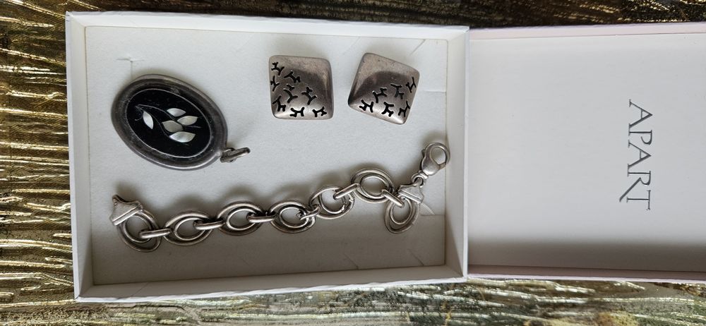 Bransoletka srebrna srebro bransoleta damska grubaunikat