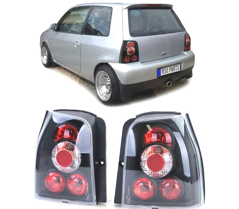 FAROLINS VOLKSWAGEN VW LUPO SEAT AROSA 97-05 PRETO