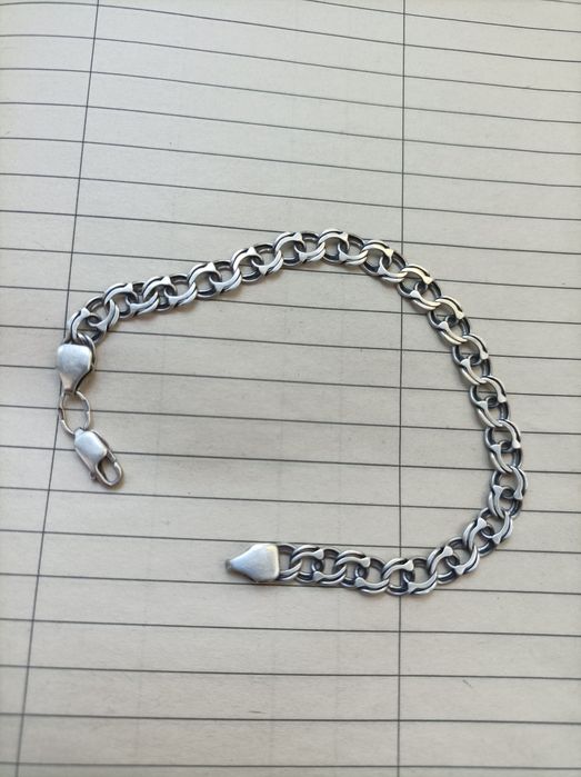 Браслет срібний Бісмарк 925