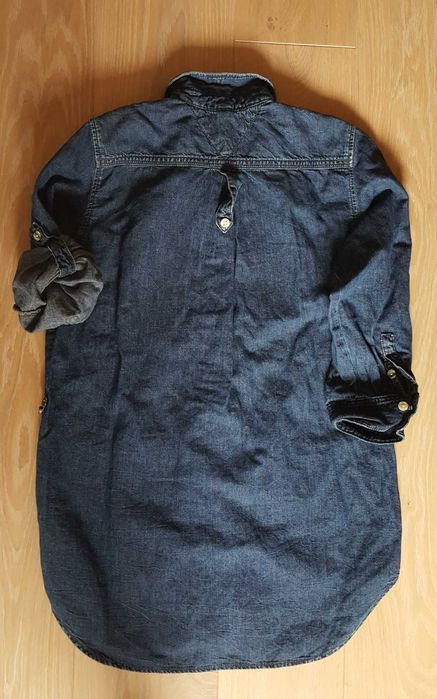 Tommy Hilfiger Denim oryginalna jeansowa koszula tunika sukienka